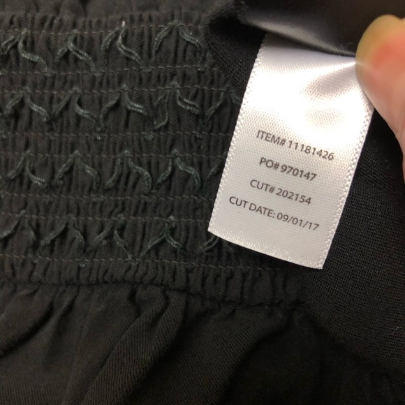 Torrid Black Long Sleeve Tassel Embroidered Dress Size 0X - Picture 12 of 12